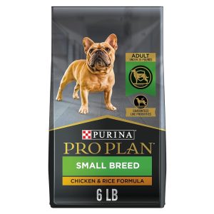 6 lb. Bag of Purina Professional Plan Rooster & Rice Components Canine Meals for Small Breeds with Excessive Protein