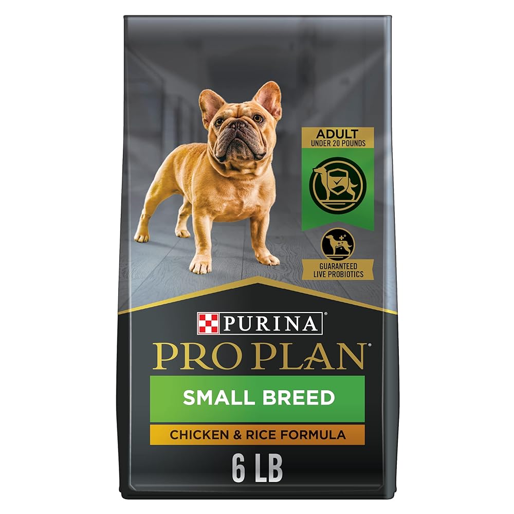 6 lb. Bag of Purina Professional Plan Rooster & Rice Components Canine Meals for Small Breeds with Excessive Protein